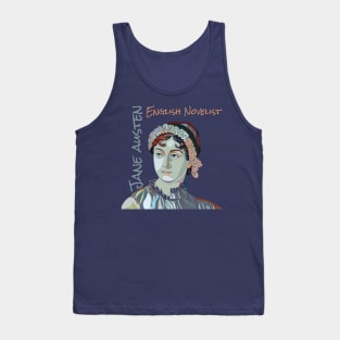 Jane Austen English novelist Tank Top